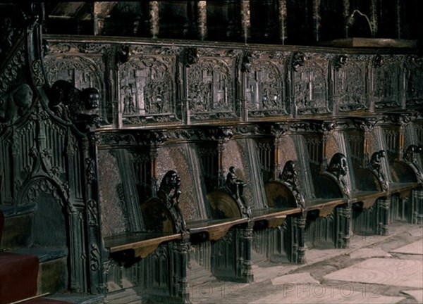 BERRUGUETE ALONSO 1488/1561
SILLERIA DEL CORO - DETALLE
TOLEDO, CATEDRAL CORO
