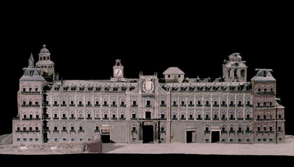 GOMEZ DE MORA JUAN 1586-1646
MAQUETA-ALCAZAR AUSTRIAS-EDIFICADO EN 1619/27-EN 1734