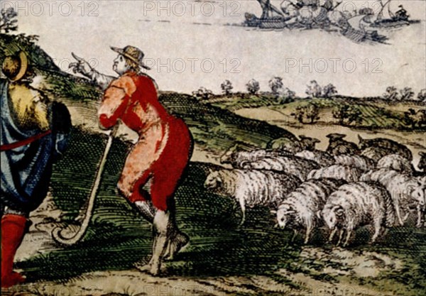 Braun and Hogenberg, Civitates Orbis Terrarum: Vegel