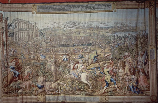 ANONIMO
TAPIZ GUERRA DE TUNEZ 1535-TEJIDO EN 1740 POR ORDEN DE FELIPE V
SEVILLA, REALES