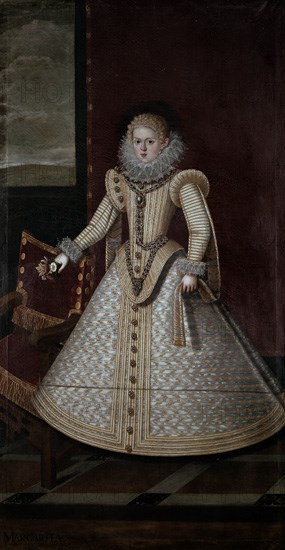 LA REINA MARGARITA DE AUSTRIA DE JOVEN(ESPOSA FELIPE III)
MADRID, CONVENTO DE LA