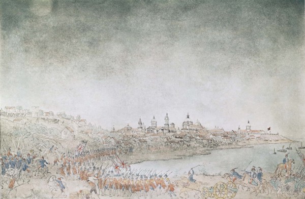 L'armée des envahisseurs britanniques refoulée par l'Espagne lors de l'attaque de Buenos Aires