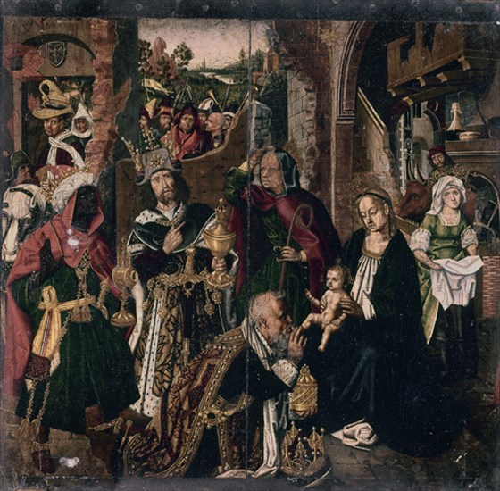 BERMEJO BARTOLOME 1446/1500
ADORACION DE LOS MAGOS
GRANADA, MUSEO BELLAS ARTES
GRANADA