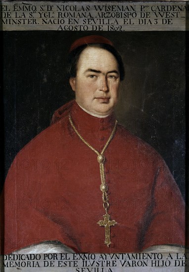 PIOTAVA
EL CARDENAL NICOLAS WISEMAN-ARZOBISPO DE WESTMINTSTER-NACIO 3/8/1802
SEVILLA, BIBLIOTECA