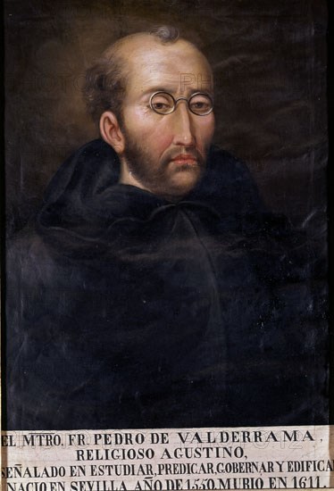 F PEDRO DE VALDERRAMA-RELIGIOSO AGUSTINO-1550/1611
SEVILLA, BIBLIOTECA COLOMBINA
SEVILLA