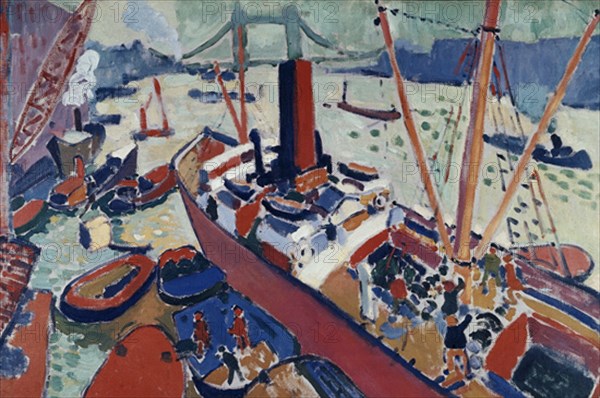 DERAIN ANDRE 1880/1954
EL CHARCO DE LONDRES
LONDRES, TATE GALLERY
INGLATERRA

This image is