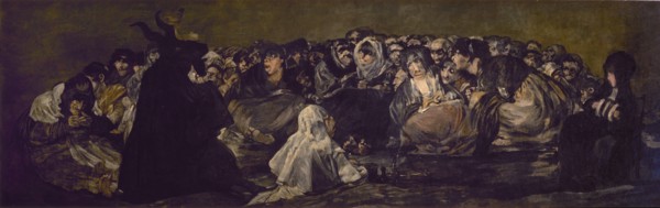 Goya, Scène de Sabbat