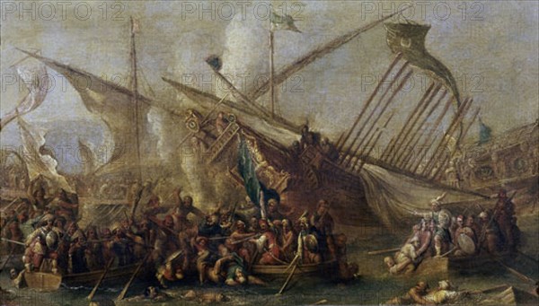 Toledo (de), Collision (Battle of Lepanto - 1559)