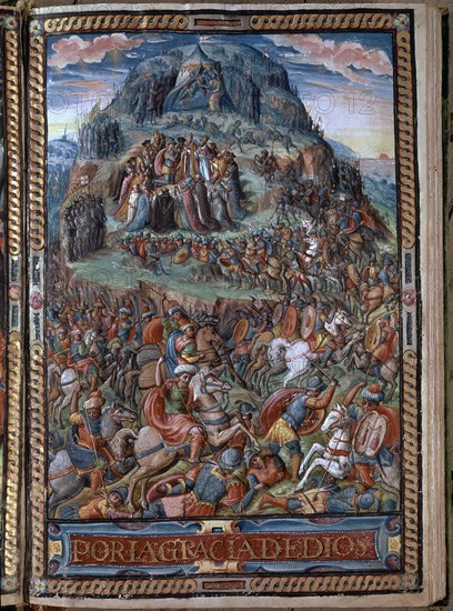 LIBRO PRIVILEGIOS FELIPE II-SANTIAGO LUCHA
SANTIAGO DE COMPOSTELA, BIBLIOTECA CATEDRAL
CORUÑA