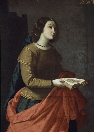 Zurbaran, Saint Barbara