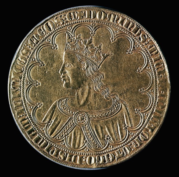 Gold pistole bearing the effigy of Peter I