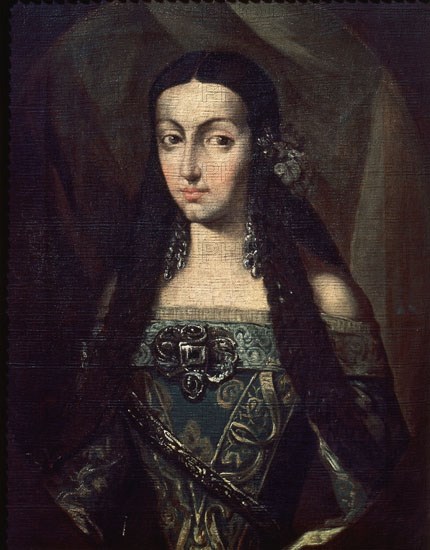 MARIA LUISA DE ORLEANS-1662/89-ESPOSA DE CARLOS II-BARROCO ESPAÑOL
MADRID, COLECCION