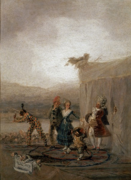 Goya, Comédiens ambulants