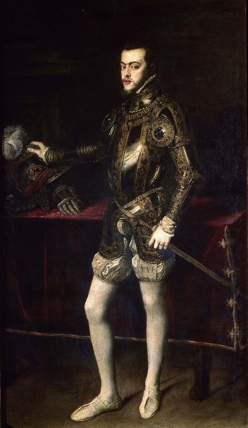 Le Titien, Portrait de Philippe II