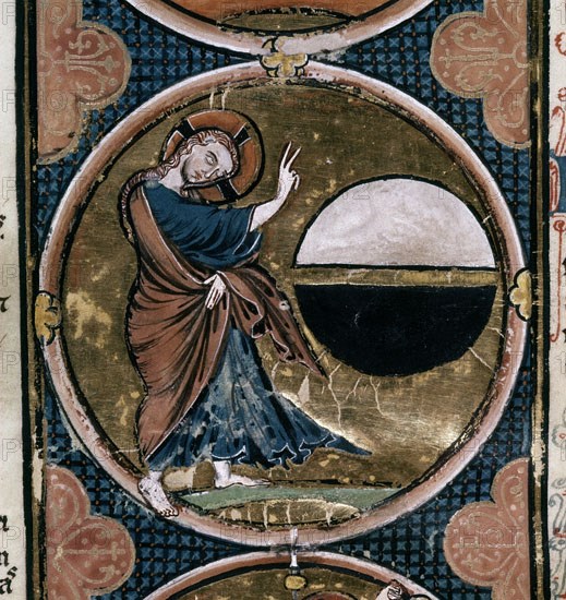 AUVERGNE G 1228/1249
BIBLIA S LUIS DE FRANCIA-TOMO I CREACION LUZ  Y TINIEBLAS-ILUMINAC Y COPIA