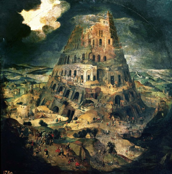 Brueghel le Jeune, Construction de la Tour de Babel