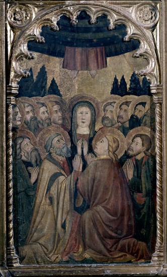 ANONIMO
RETABLO ARZOBISPO S ROJAS SG XV-DETALLE ASCENSION
MADRID, MUSEO DEL
