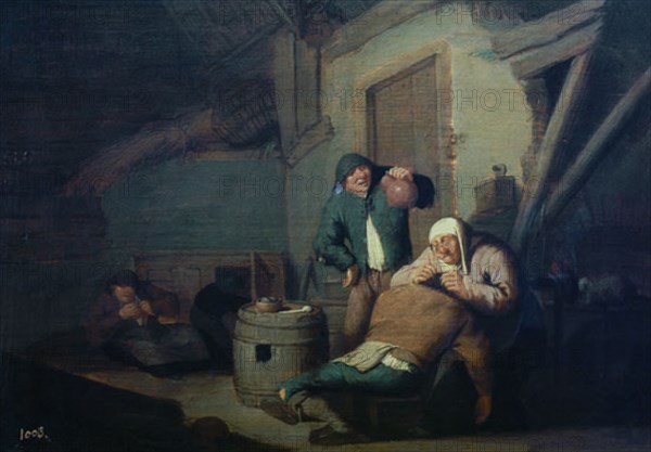 Adriaen van Ostade (1610 - 1685)
Dutch school
The five senses - Sight
Los cinco sentidos - La