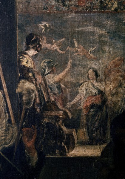 Vélasquez, Les Fileuses (détail)