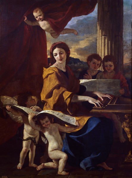 Poussin, Sainte Cécile