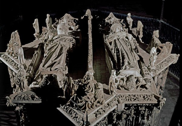 SILOE GIL DE ?/1501
SEPULCRO JUAN II E ISABEL PORTUGAL- SE TERMINA EN 1493 (PADRES ISABEL LA