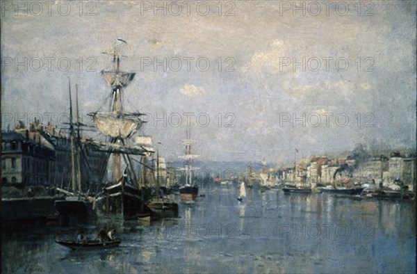 LEPINE STANISLAS 1835/92
EL PUERTO DE ROUEN
REIMS, MUSEO PROVINCIAL
FRANCIA

This image is not