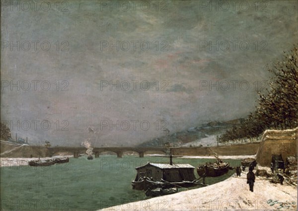 GAUGUIN PAUL 1848/1903
EL SENA EN EL PUENTE DE IENA - 1895 - O/L
PARIS, MUSEO DE