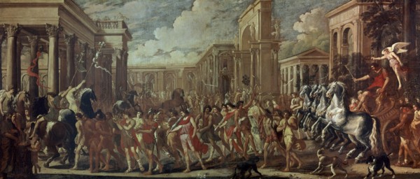 Gargiulo, L'Entrée conquérant de Vespasien à Rome