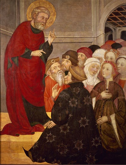 Serra, Prédication de saint Pierre