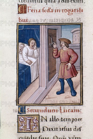 EVANGELIO S LUCAS-PARABOLA DEL AMIGO INOPORTUNO- RES51 F76V
MADRID, BIBLIOTECA