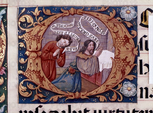 CISNEROS CARDENAL
MISAL RICO-ORACION DEL FARISEO Y PUBLICANO- PARABOLA
MADRID, BIBLIOTECA