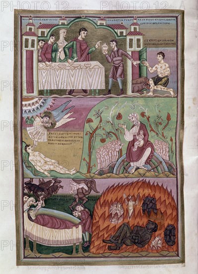 CODEX AUREUS-EL RICO EPULON-LAZARO Y EL MAL RICO
SAN LORENZO DEL ESCORIAL,