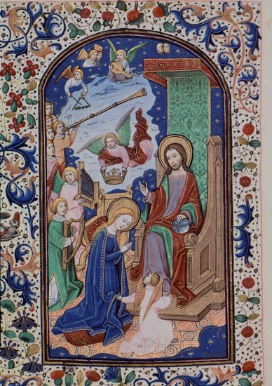 VRELANT GUILLERMO 1410/81
LIBRO DE HORAS DE LEONOR DE LA VEGA - SAGRADA FAMILIA - MANUSCRITO