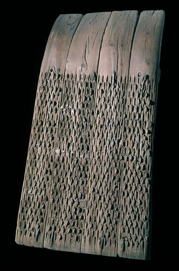TRILLA PARA DESGRANAR LOS CEREALES Y HACER LA PAJA
MADRID, MUSEO PUEBLO ESPANOL
MADRID

This