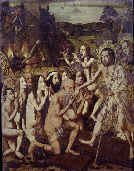 BERMEJO BARTOLOME 1446/1500
JESUS EN EL LIMBO - S XV - GOTICO ESPAÑOL
BARCELONA, MUSEO DE ARTE