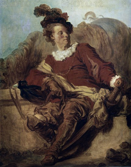 FRAGONARD JEAN-HONORE 1732-1806
JEAN CLAUDE RICHARD - ROCOCO FRANCES
BARCELONA, FUNDACION