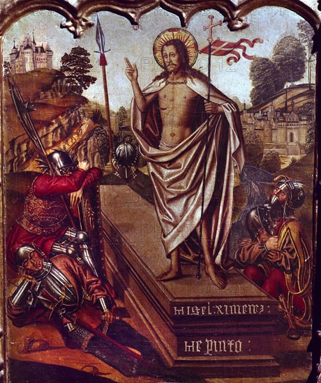 XIMENEZ MIGUEL
LA RESURRECCION DEL SEÑOR - T.0,70x0,40 - NºP 2519 - S XV PINTURA GOTICA - ESCUELA