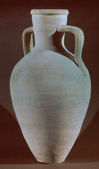 CANTARO PARA AGUA EN BARRO BLANCO SIN VIDRIAR-CERAMICA POPULAR DE BAILEN-JAEN
MADRID, MUSEO PUEBLO