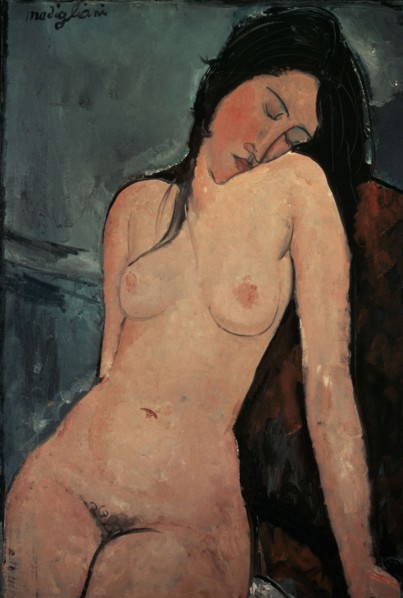 Modigliani, Nu assis