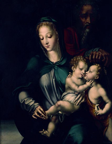 MORALES LUIS DE 1515/1586
LA SAGRADA FAMILIA - S XVI - MANIERISMO ESPAÑOL
RONCESVALLES,