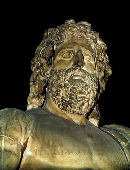 Statue representing Jupiter