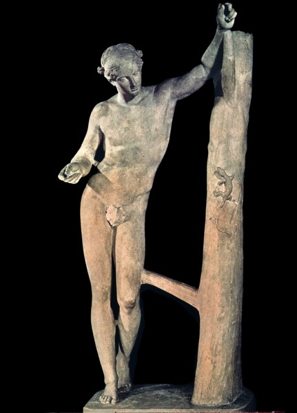 Praxitèle, L’Apollon sauroctone