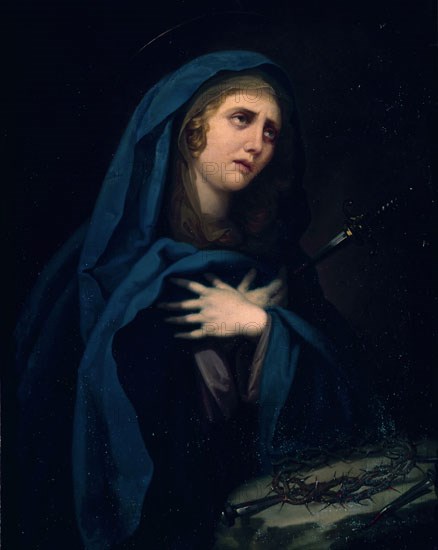 LOPEZ VICENTE 1772/1850
VIRGEN DOLOROSA
MADRID, COLECCION PARTICULAR
MADRID