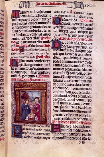 Missal of Saint Cugat, Nativity