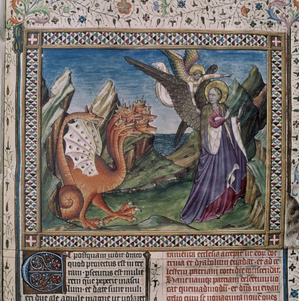 COLOMBE JUAN
APOCALIPSIS FIG-DRAGON 7 CABEZAS-STA Y ANGEL-BORD 1557-S XVI
SAN LORENZO DEL