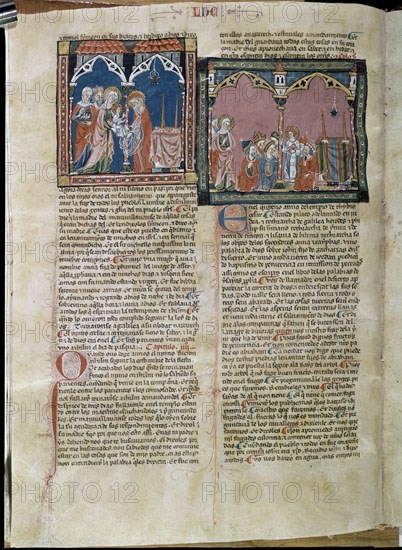 ALFONSO X EL SABIO 1221/84
HªGRAL ALFONSO X- PRESENTACION Y JESUS CON DOCTORES DE LA