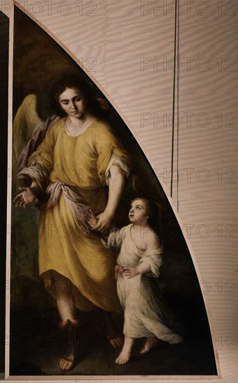 MURILLO BARTOLOME 1618/1682
ARCANGEL S GABRIEL
CADIZ, MUSEO ARQUEOLOGICO Y BB