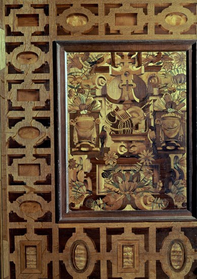 PUERTA DE TARACEA EN EL SALON DEL TRONO 1567-DET DIBUJOS GEOMETRICOS
SAN LORENZO DEL ESCORIAL,
