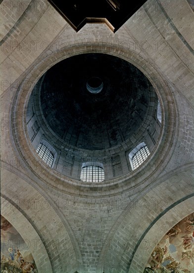 HERRERA JUAN DE 1530/97
INTERIOR DE LA CUPULA DE LA IGLESIA
SAN LORENZO DEL ESCORIAL,