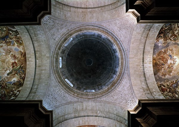 HERRERA JUAN DE 1530/97
INTERIOR DE LA CUPULA DE LA IGLESIA
SAN LORENZO DEL ESCORIAL,